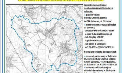 Plan ogólny Gminy Lubomia- Spotkanie 