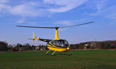 Przejażdżka helikopterem