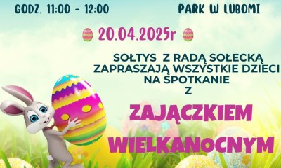 SPOTKANIE Z ZAJĄCZKIEM WIELKANOCNYM 