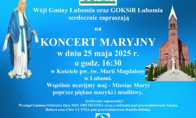 KONCERT MARYJNY W LUBOMI 