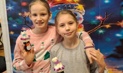 Zimowe zajęcia plastyczne