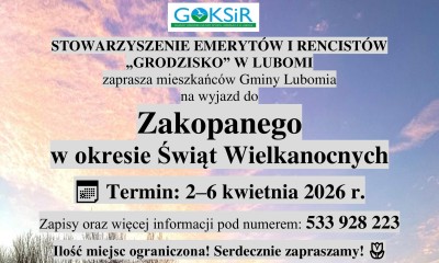 Zapraszamy na wyjazd do Zakopanego