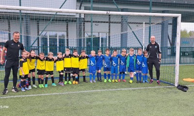 mecz- drużyny żak młodszy i skrzat 