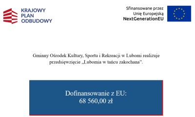 „Lubomia w tańcu zakochana”.